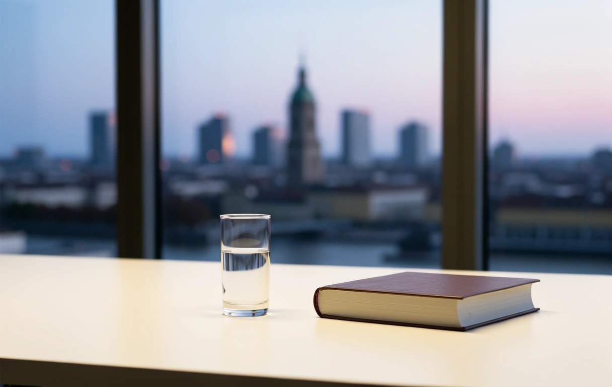 Fokus und Klarheit im Frankfurter Arbeitsalltag